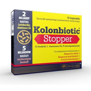 БАД, Olimp Kolonbiotic Stopper, Добавка , 10 капсул