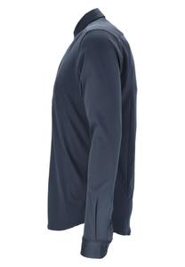 Деловая рубашка Td Newcity Mos Mosh, темно-синяя