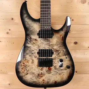 Schecter C-6 Pro HT - гриф из венге, цвет Charcoal Burst