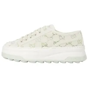 Теннисные 1977 Low top повседневные туфли Women's GUCCI, белый