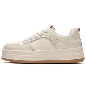 JimiXiong Женские лоу-топ скейтбордские туфли - молочный чай, цвет Milk Tea