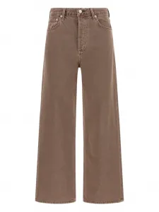 Джинсы Ren из хлопка AGOLDE, серый