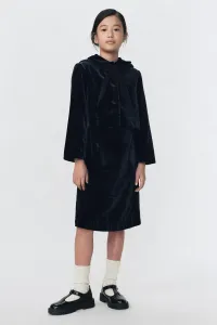 Бархатная куртка soshiotsuki x Zara, темно-синий