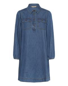 Миди платье CULTURE, Blue denim