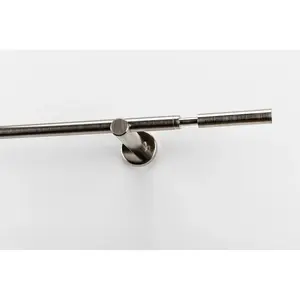 Карниз Nelke, однослойный Garesa, Edelstahlfarben