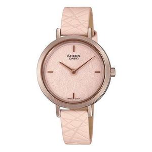 Часы Casio Sheen Minimalistic Business Analog Watch 'Gold Pink', розовый