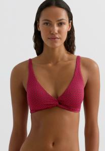 Топ бикини OYSHO GEOMETRIC JACQUARD, Pink