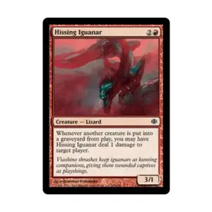 CCG Шипящий игуанар (C) (Фольга), MTG - Shards of Alara