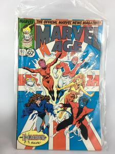Marvel Age - The Official Marvel News Magazine #60 : Excalibur (Marvel Comics) (Marvel Comics)