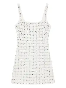Платье мини Ziva с цветочным декором Simkhai, белый