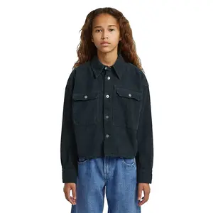 Укороченная футболка с длинным рукавом G-Star D29203-01, синий