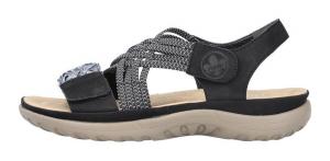 Сандалии Rieker, черный
