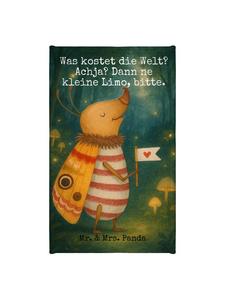 Mr. & Mrs. Panda Полотенце с изображением флага, на котором изображена моль, и надписью белого цвета