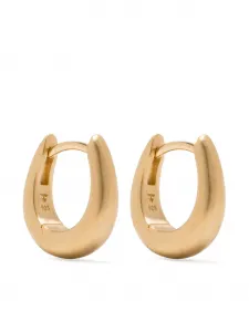 Атласные серьги-обнимашки Tom Wood, золотистый