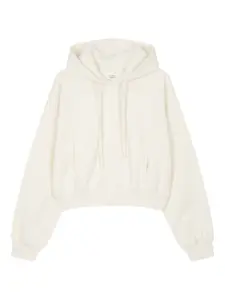 Хлопковое худи Tomboy, белый