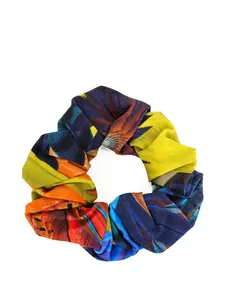 Резинка для волос Lola с цветочным принтом Lygia & Nanny, синий