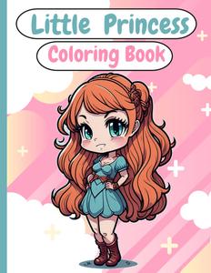 The little princess Coloring Book: 70 unique pages, size 8.5 x 11 inch (Independently published)