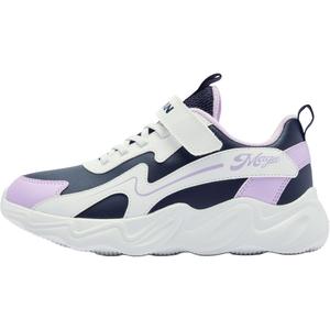 Детские повседневные кроссовки Grade School QIAODAN, белый синий фиолетовый