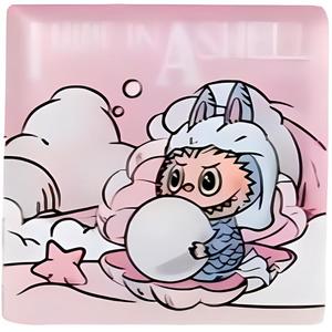 POP MART Лабубу сингапурское лимитированное издание магниты на холодильник мистери боксы одиночный мистери бокс/полный бокс 6 шт