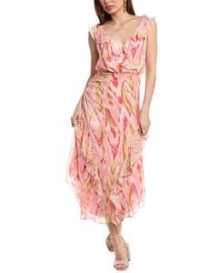 Рэми Брук Аника макси платье Ramy Brook, розовый