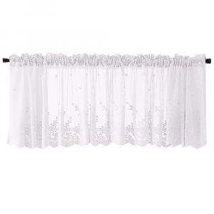Шторы кружевные JeashCHAT, белый