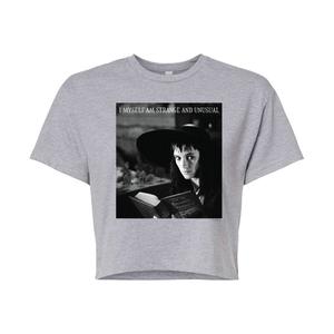 Детская укороченная футболка Beetlejuice Lydia Strange and Unusual Licensed Character