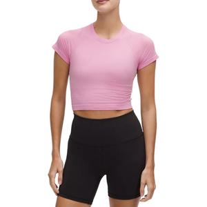 Свифтли Тек футболка женская Lululemon, розовый