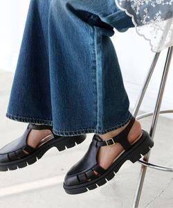 Сандалии-гуркхи на платформе