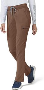 Carhartt Scrubs C52237 Женские брюки Rugged Flex Modern Fit с узкими штанинами, Nutmeg