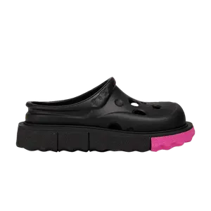 Сабо Off-White Wmns Sponge Meteor Clog 'Black Fuchsia', черный