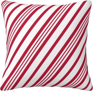 Paruiny Декоративная наволочка с рождественским узором и потайной молнией White