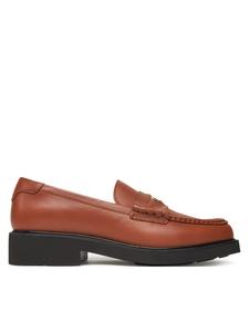 Тапочки Crest Squarish Toe Penny Loafer FW0FW08633 Tommy Hilfiger, коричневый