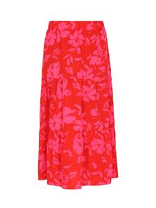 Юбка длиной до колена IZIA, цвет red pink