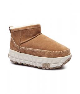 Угги замшевые UGG Venture Daze Ultra Mini, коричневый