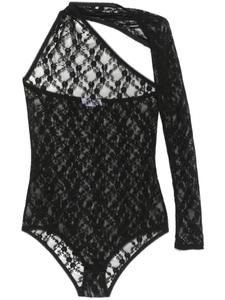 Ioana Ciolacu кружевное боди, черный