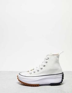 Converse - Run Star Hike Hi - Белые высокие кеды унисекс