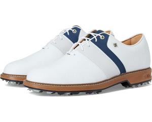 Кроссовки FootJoy Premiere Series Bison Golf Shoes, цвет White/Navy/White