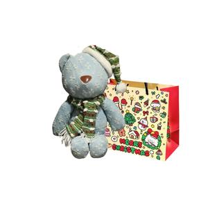 Плюшевый мишка, плюшевая кукла, высота 38 см Love of wormwood, зеленый