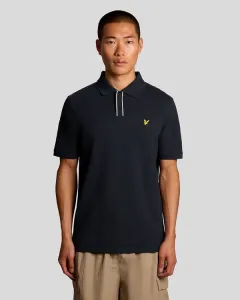 Рубашка-Поло с отворотом на планке Lyle & Scott, Dark Navy