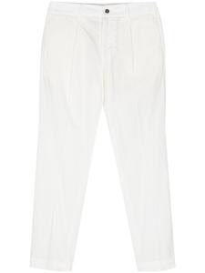 Зауженные брюки чинос средней посадки Dell'oglio, белый