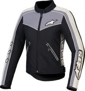 Женская текстильная мотоциклетная куртка Alpinestars stella t-dyno wr, Black/Grey