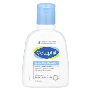 Нежное очищающее средство для кожи, 4 жидких унции (118 мл) Cetaphil