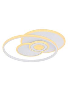 Globo lighting Потолочный светодиодный светильник «Родерик» белого цвета - (Ш)54,5 x (В)46 см