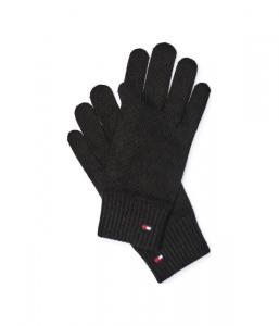 Перчатки женские Tommy Hilfiger хлопковые с кашемиром, черный
