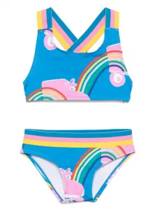 Бикини с графичным принтом Stella McCartney Kids, синий