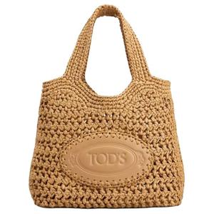 TOD'S Сумка-шоппер с тисненым логотипом