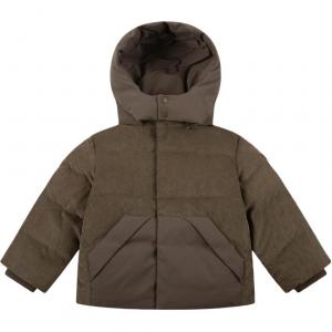 Детская пуховая куртка Kids' EMPORIO ARMANI, Coffee