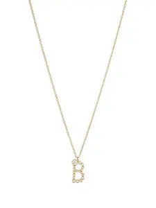 Колье Soprano B из переработанного желтого золота с бриллиантами Sophie Bille Brahe, золотой