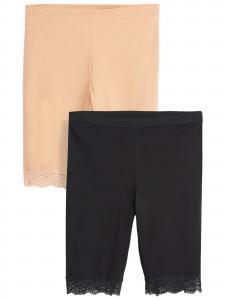 Next Shaping Slip в бежевом и черном цветах