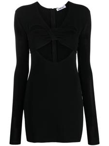 AMBUSH платье с вырезом, черный